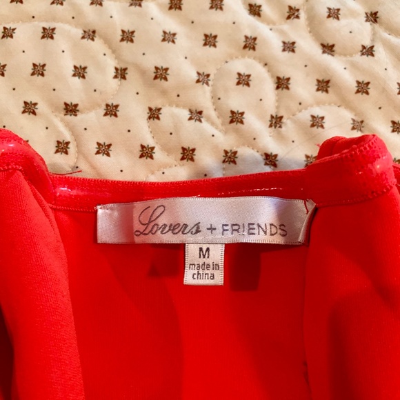 Lovers + Friends Strapless Red Dress - Picture 5 of 5